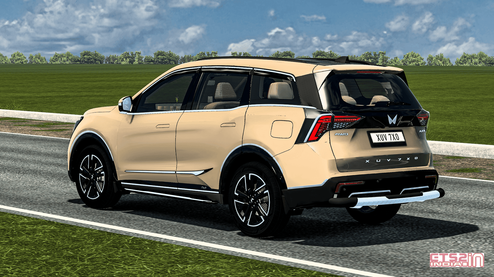 Mahindra XUV 7XO Mod Ets2 (1.60 - Above) By Simulation World