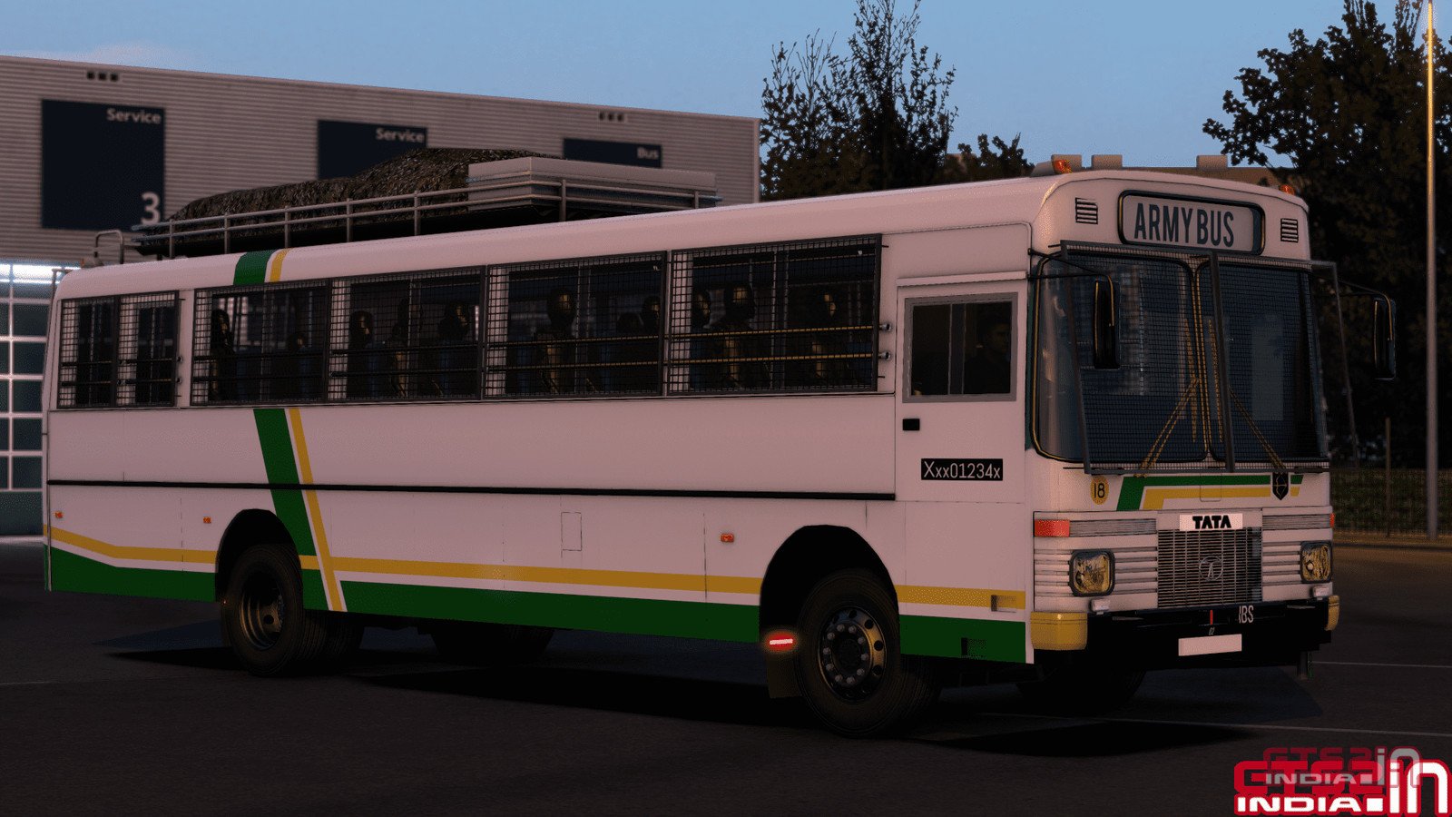 Tata Army bus 1.40-1.48+