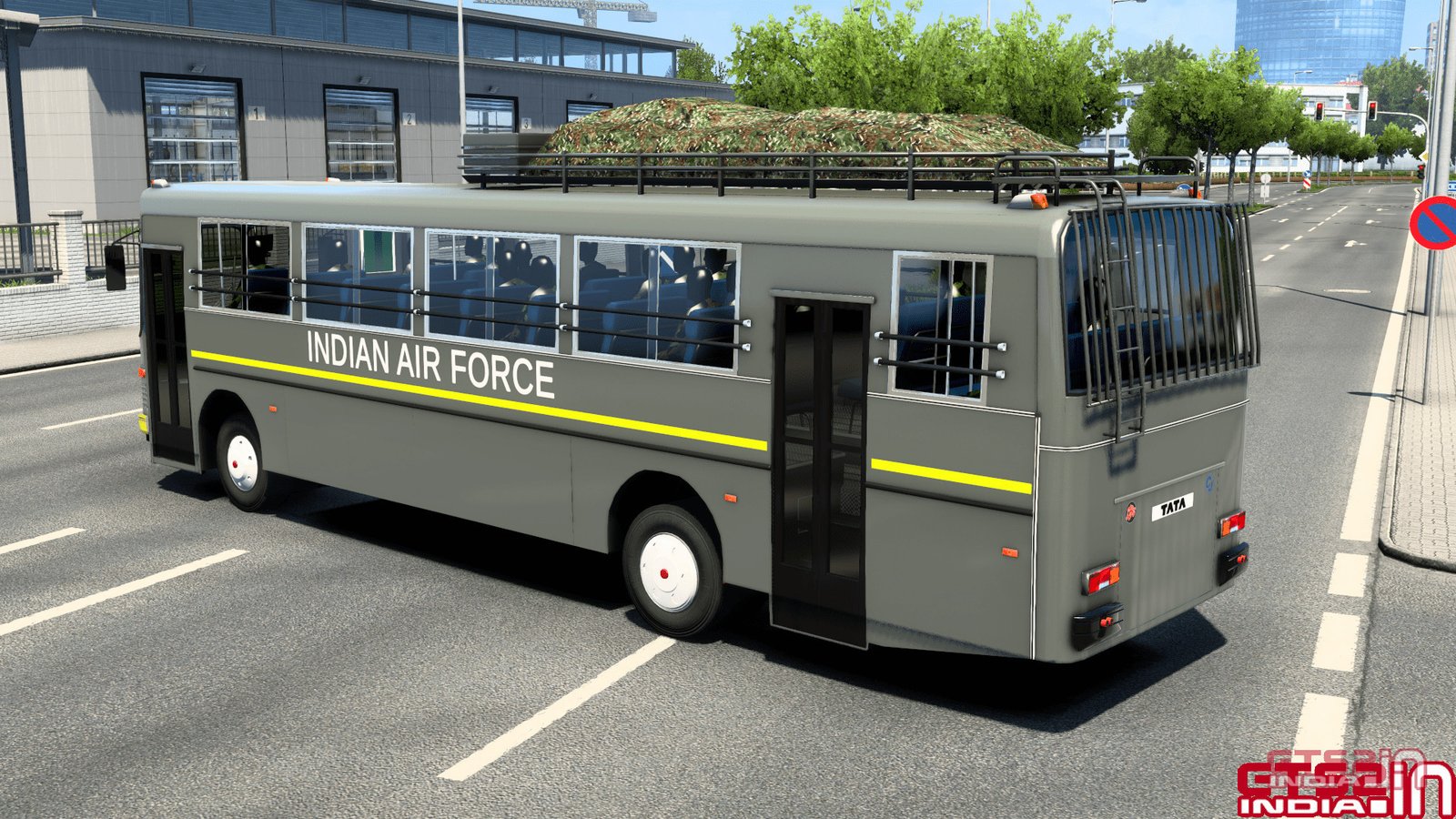 Indian Army TATA BUS Mod for ETS 2 1.40-1.46