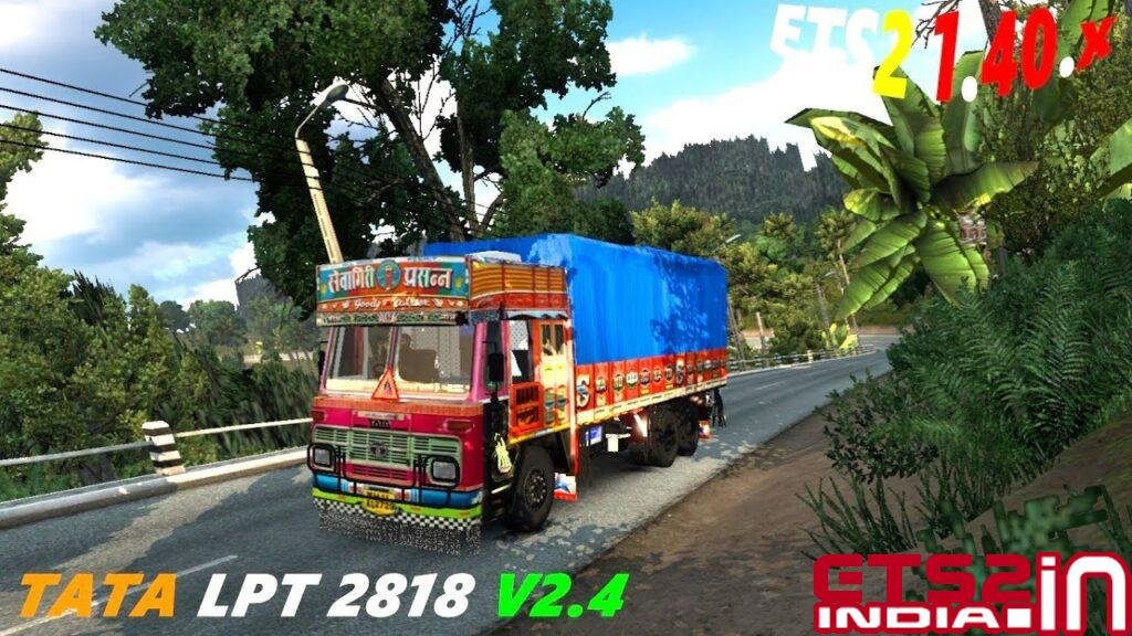 TATA LPT 2818 COWL V2.4 truck mod for ETS2 1.40.x