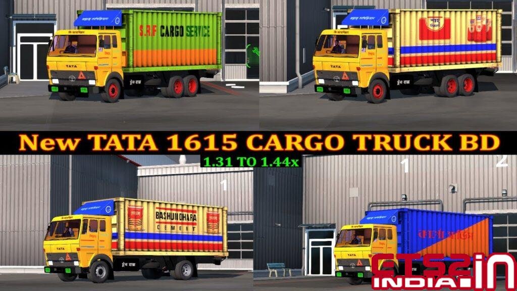 New TATA 1615 Cargo Truck BD 1.31 to 1.44x
