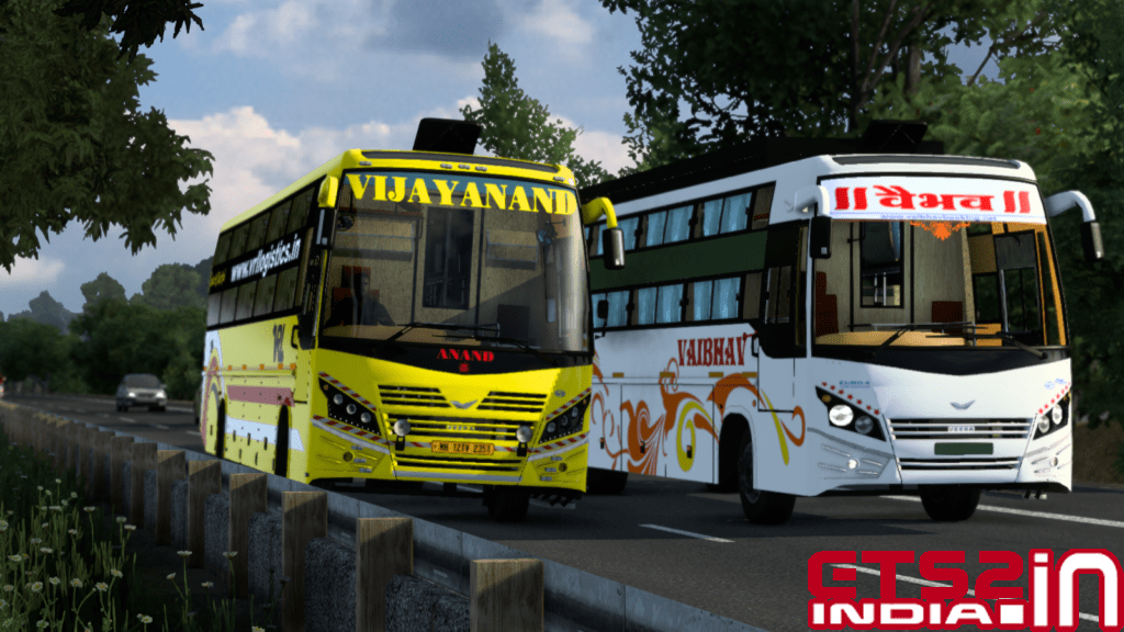Veera V4,V5,V6 & V7 Seater and Sleeper Paid Mod ETS 2