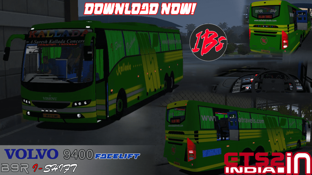 Volvo B9r Facelift 20+ HD Skins by IBS Gaming